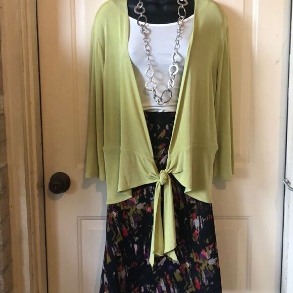 Lane Bryant multi color skirt-NEW - Picture 4 of 8